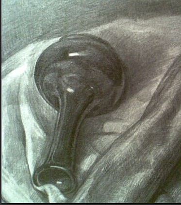 在朋友空间里&nbsp;找到了高中时期的素描&nbsp;激动