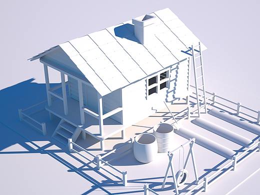 C4D建模小练习