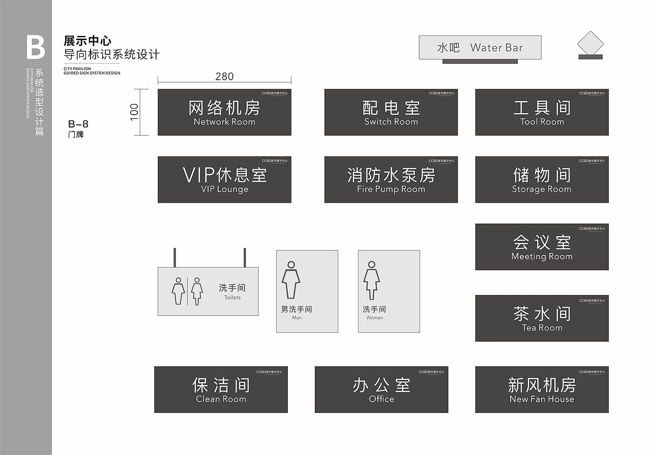 城市展馆VI标识视觉导视提案