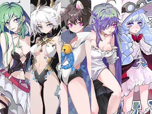 原创角色设计作品（个人主页-ZNTgwNzg2MTI=） - 游戏原画 - 站酷设计师纵早饭原创素材 - 站酷ZCOOL