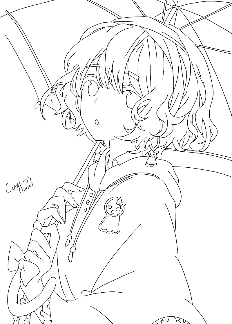 漫画线稿练习