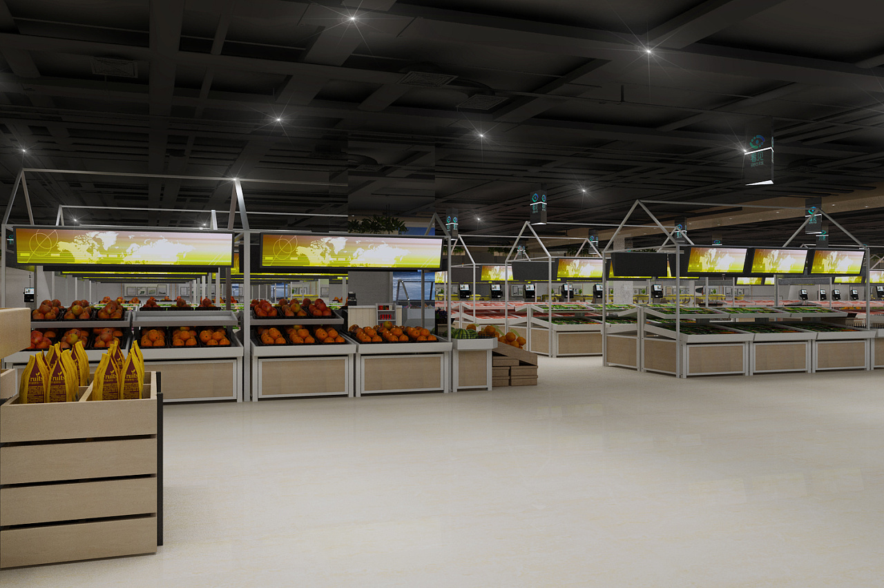 超市展厅室内设计