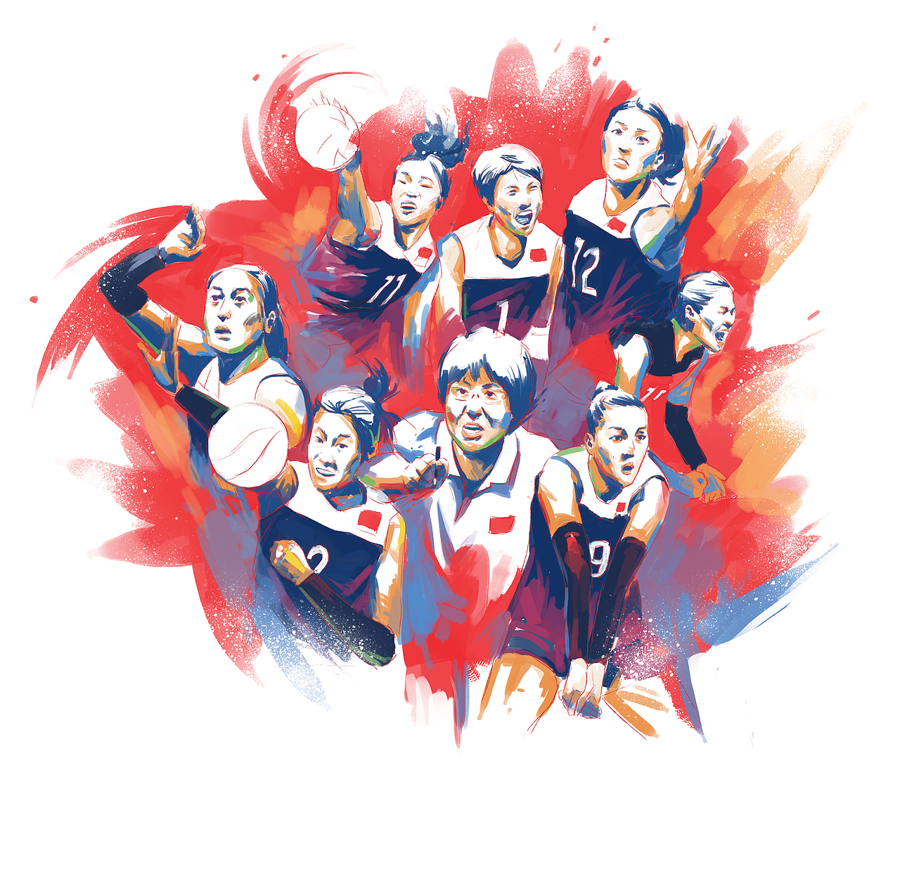 中国女排!中国女排!