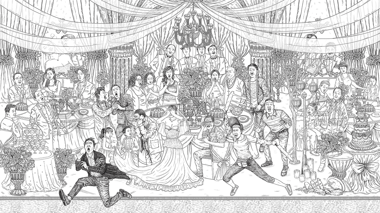 2014电影《夏洛特烦恼》插图（图ZMjAxODIwMDM2） - 商业插画 - 站酷设计师才仙插画原创素材 - 站酷ZCOOL