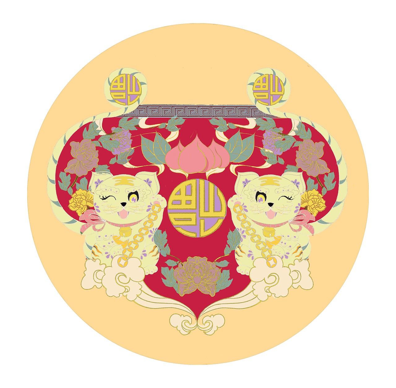 虎虎生威系列国潮汉服童装