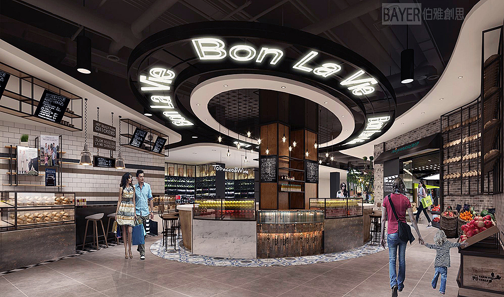 伯雅创思设计案例之邳州乐游城室内（图ZMjUzMTQwNjA4） - 商业空间设计 - 站酷设计师伯雅创思设计原创素材 - 站酷ZCOOL