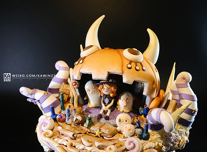 【超轻粘土】魔法幻想之南瓜屋。（图ZMTk1MDgzNjcy） - 其他手工艺 - 站酷设计师kawinzt原创素材 - 站酷ZCOOL