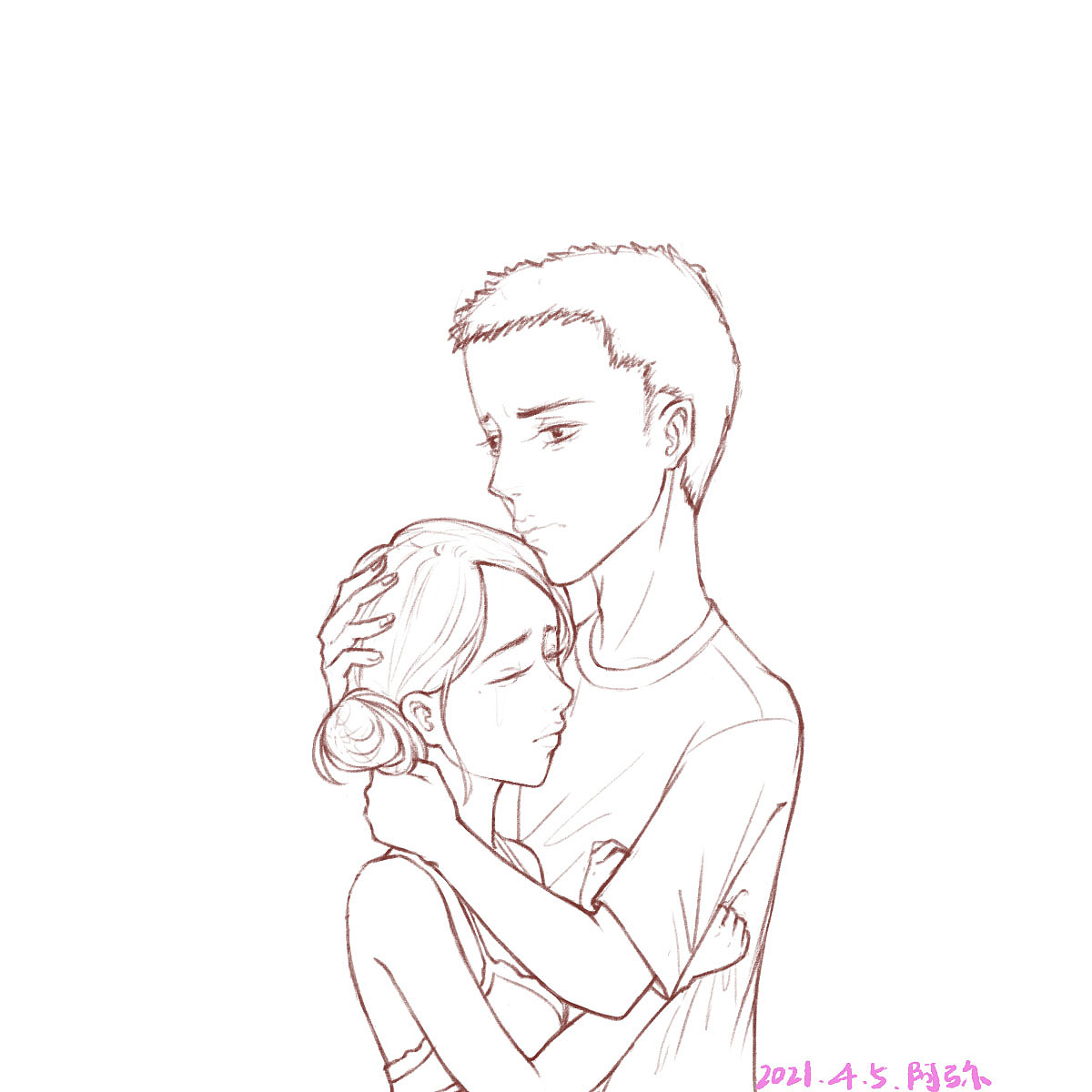 分开|插画|创作习作|阿弥ami - 原创作品 - 站酷 (zcool)