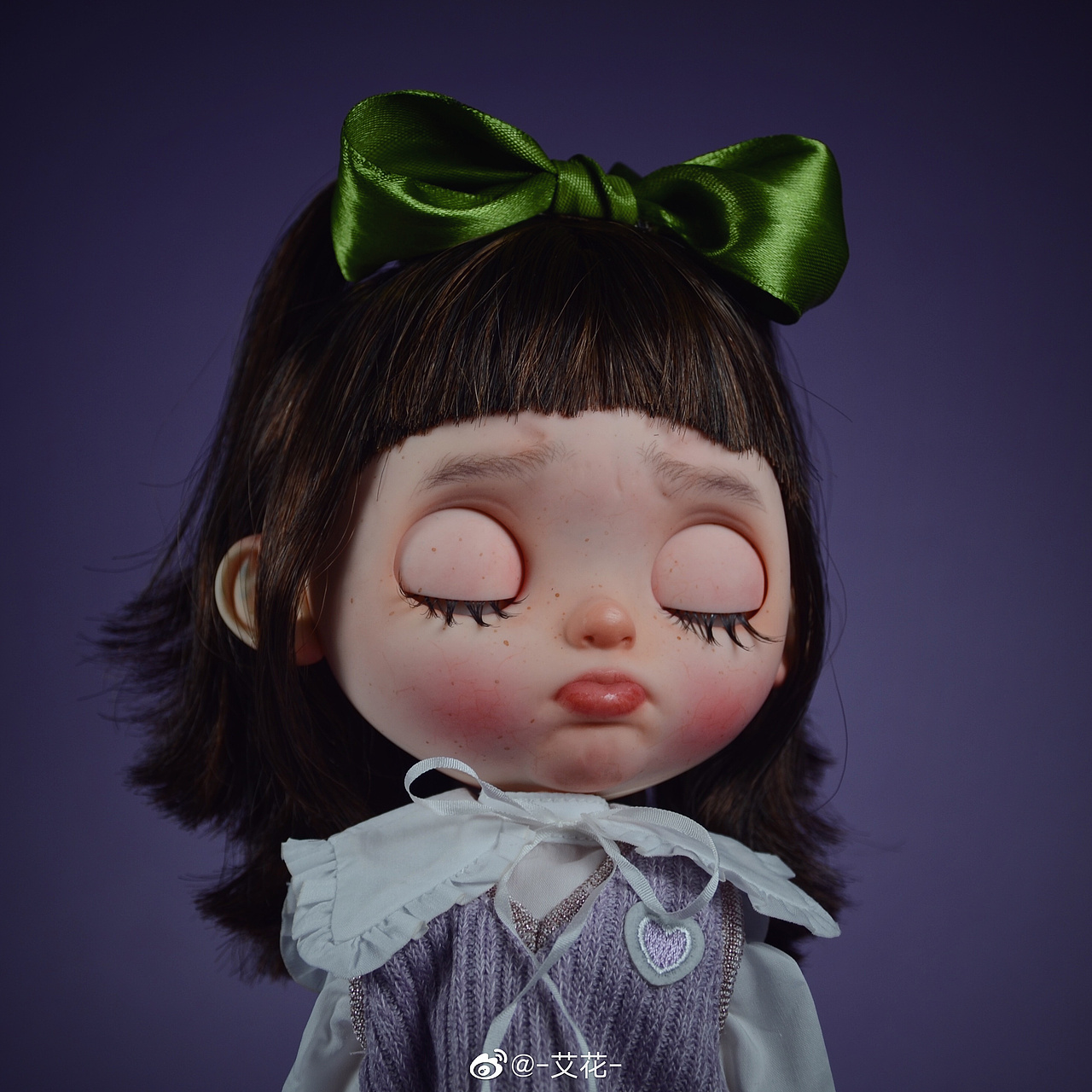 blythe#艾花#改妆 NO.78（图ZMjM0NDUyMjcy） - 手办/模玩 - 站酷设计师艾花原创素材 - 站酷ZCOOL