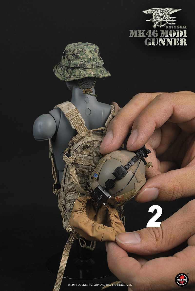 SoldierStory 美国海军海豹突击队 MK46 MOD1机鎗手（图ZMTExMDIwMzQw） - 手办/模玩 - 站酷设计师SoldierStory原创素材 - 站酷ZCOOL