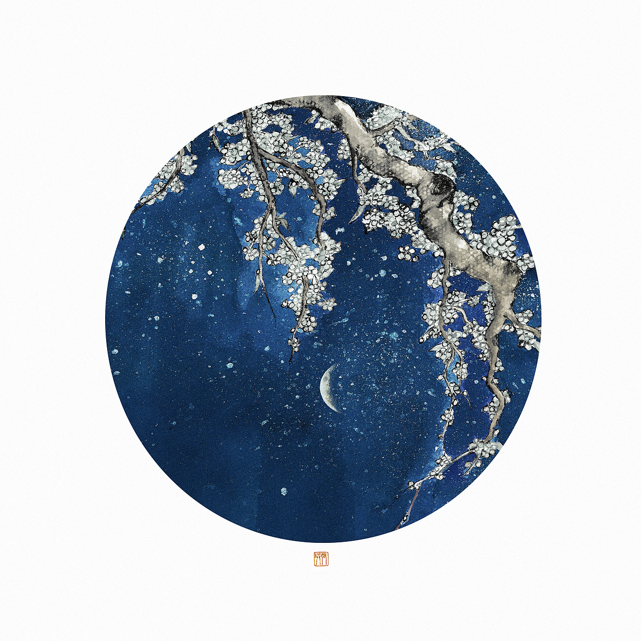 花开花落,云卷云舒。——插画手绘练习