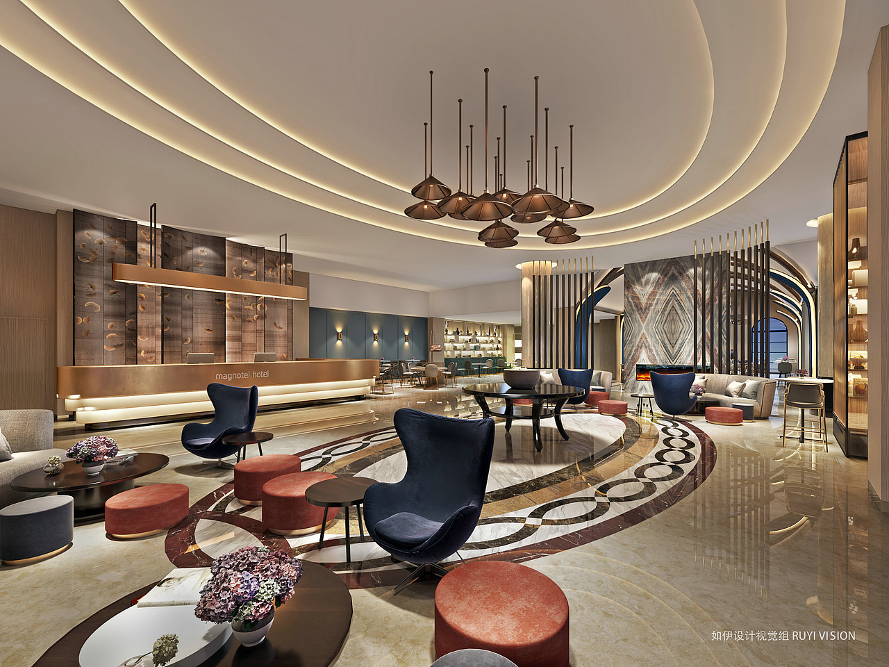 中式会所设计丨如伊视觉(11)