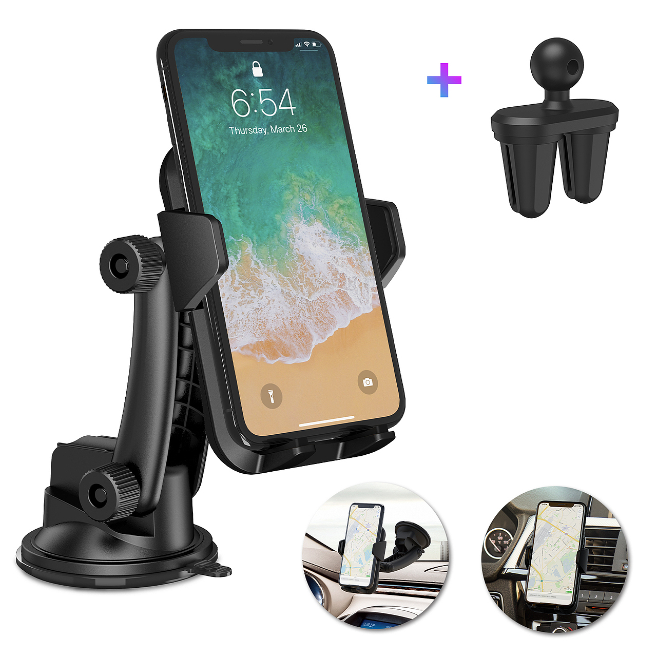 车载支架亚马逊主图（图ZMjA3ODgwOTYw） - 电子产品 - 站酷设计师穿鞋一米六原创素材 - 站酷ZCOOL