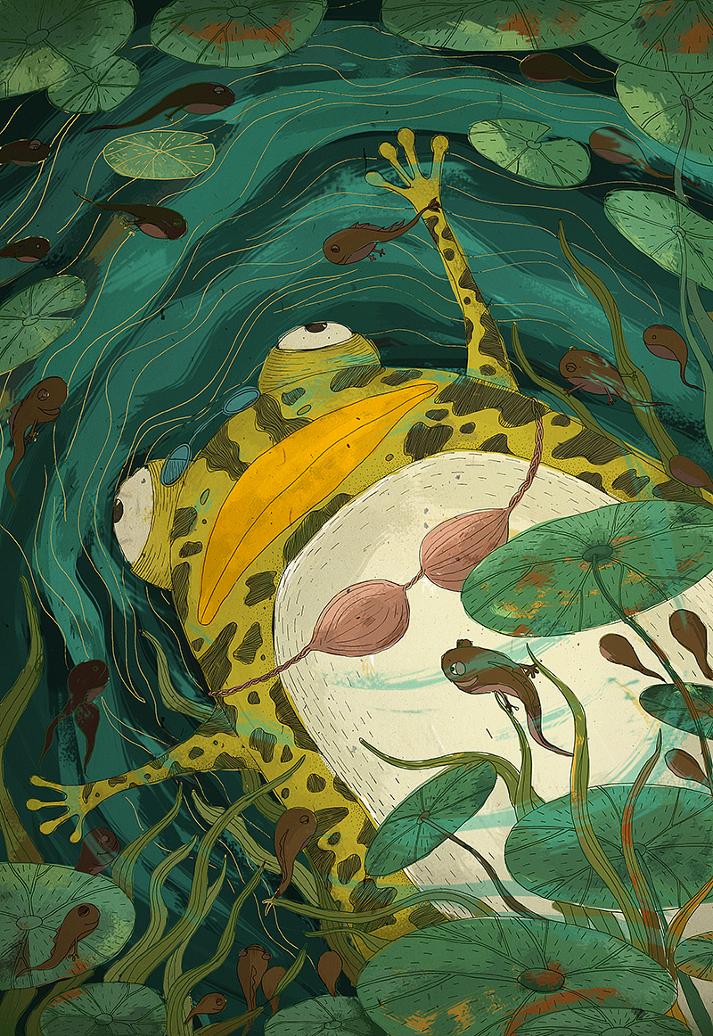 打盹儿（图ZMjEzOTkwMDA4） - 儿童插画 - 站酷设计师大利大利原创素材 - 站酷ZCOOL