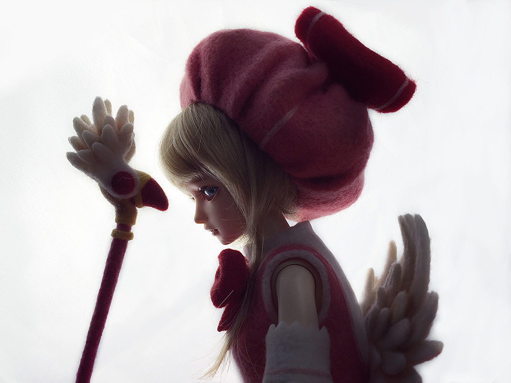 羊毛毡作品第二弹——小樱（图ZMjc0MjQyNDg=） - 其他手工艺 - 站酷设计师茶狐CHAHOO原创素材 - 站酷ZCOOL