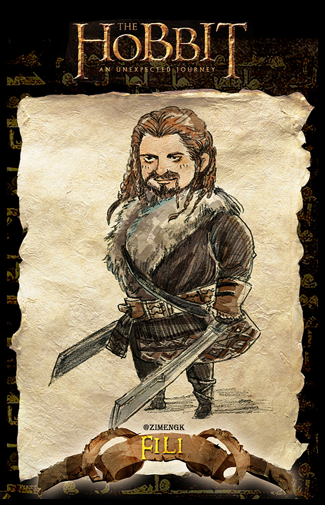 霍比特人q版卡通形象