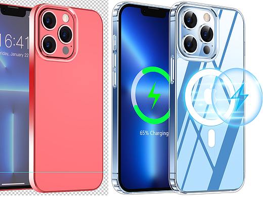 透明手机壳精修