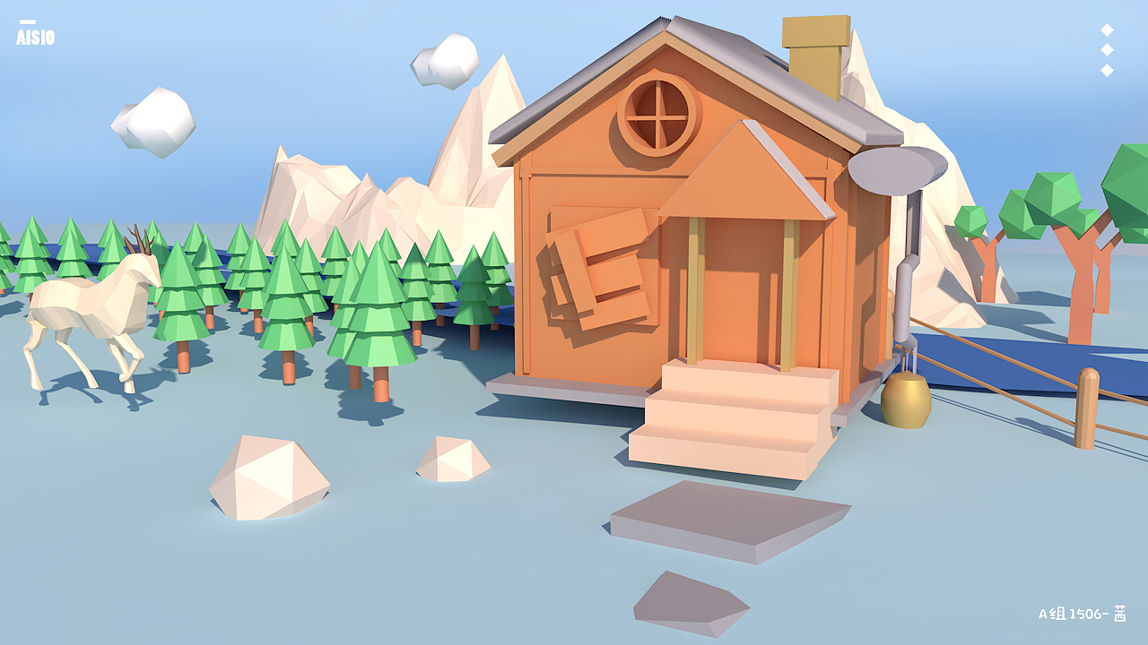 C4D学习历程（图ZMTEyODYzOTcy） - 场景 - 站酷设计师只知坚持xi原创素材 - 站酷ZCOOL