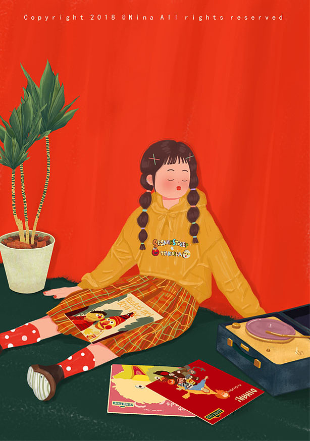 TYAKASHA女孩:girl:1f3fb（圖ZMTI5MjY3MDI4） - 藝術(shù)插畫 - 站酷設(shè)計師Joynii原創(chuàng)素材 - 站酷ZCOOL