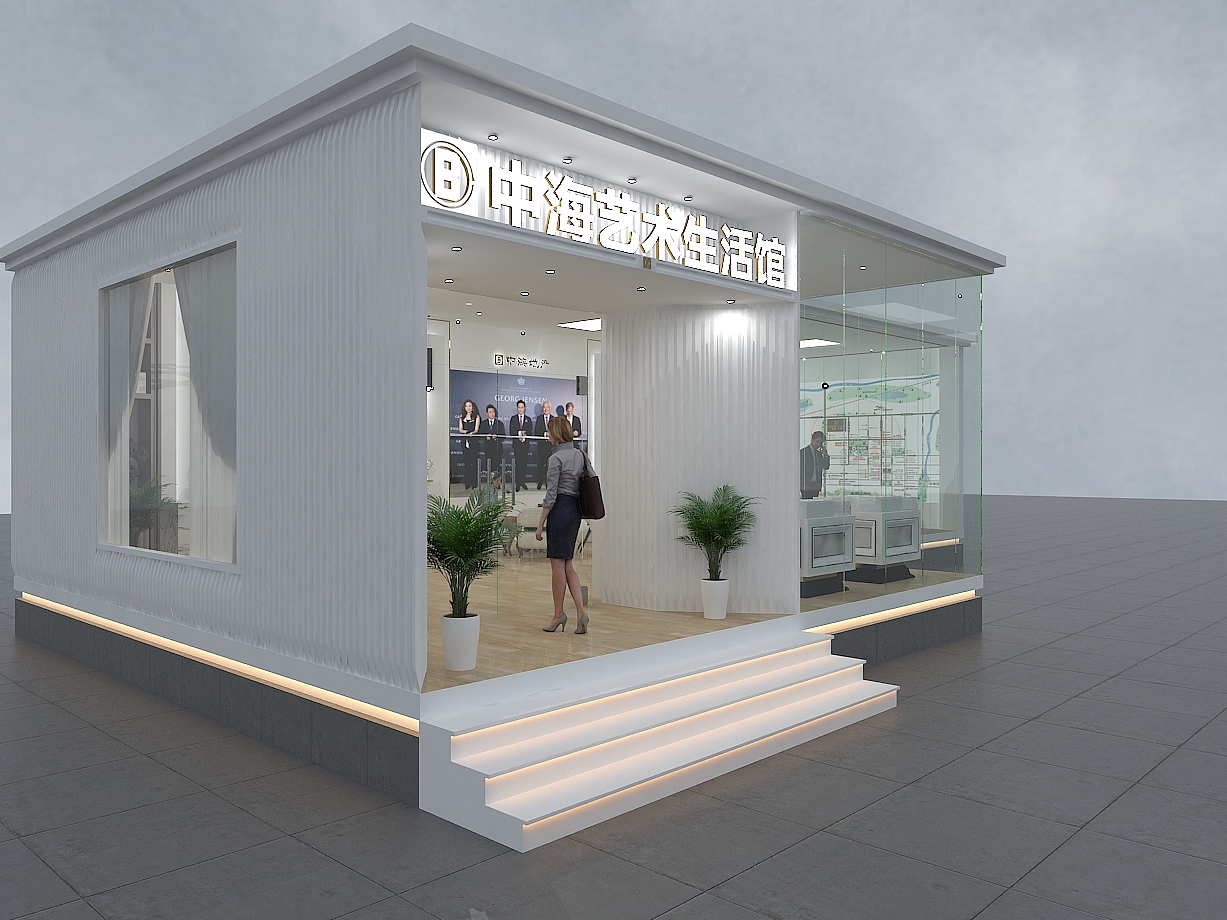某地产——展厅（老板不同意）（图ZMTgxMzAyNDEy） - 建筑设计 - 站酷设计师博思维设计工作室原创素材 - 站酷ZCOOL
