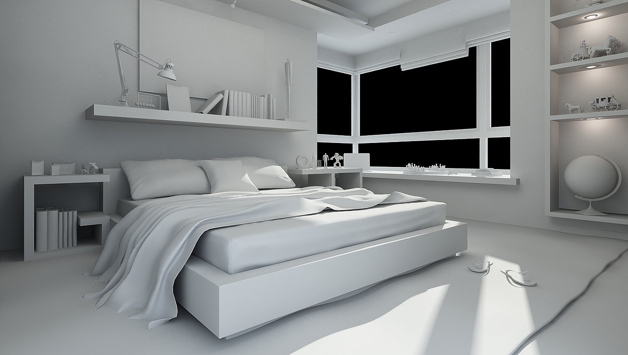 卧室（图ZMjYyMTczODg=） - 家装设计 - 站酷设计师WwxxB原创素材 - 站酷ZCOOL