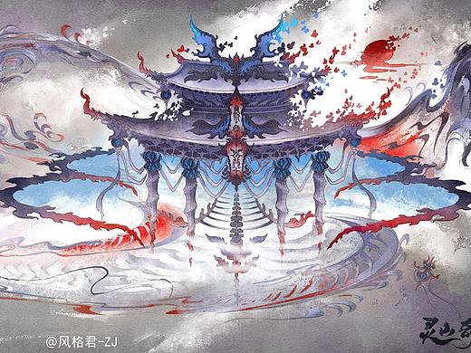 《灵山奇缘》白骨门派概念