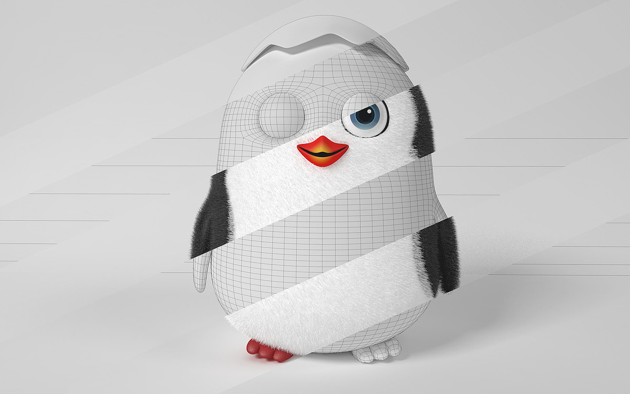 C4D卡通建模-贴图-渲染-毛发（图ZMTcyMzkwMzI0） - 人物/生物 - 站酷设计师CintaMiraitowa原创素材 - 站酷ZCOOL