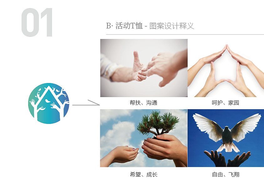 "让罕见被看见"JSF关爱之家见面会物料视觉提案及应用