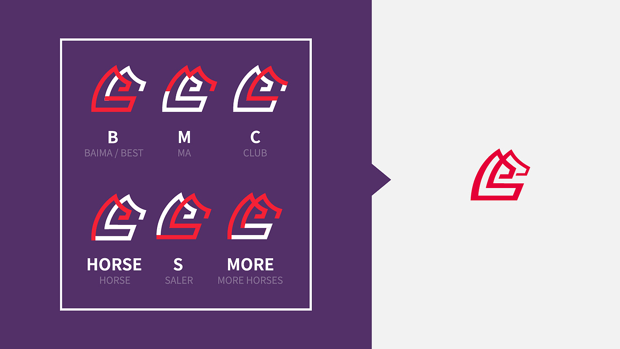 《百马汇BaimaClub》品牌升级（图ZMTIzODc4Mzky） - 品牌 - 站酷设计师园长先生原创素材 - 站酷ZCOOL