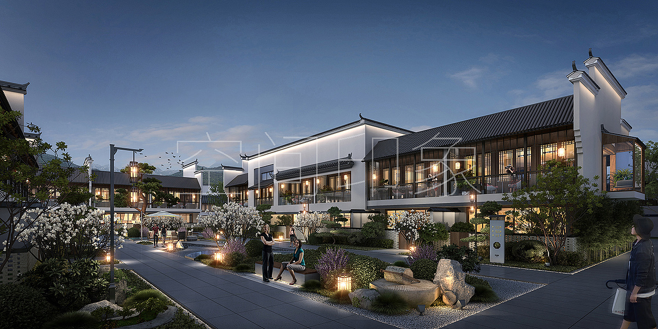 【文旅小镇设计】九华新街芙蓉镇文旅建筑规划设计