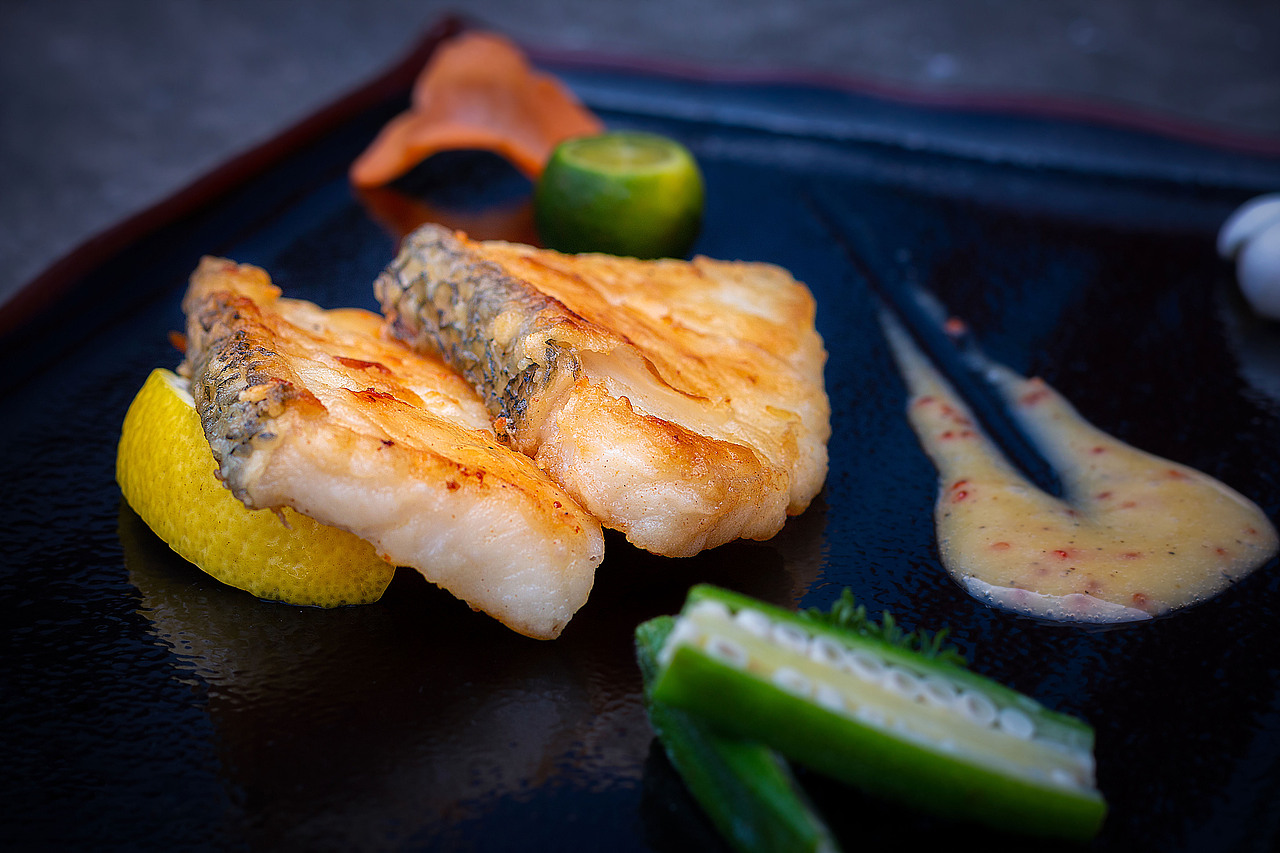 自然光拍摄日本铁板烧