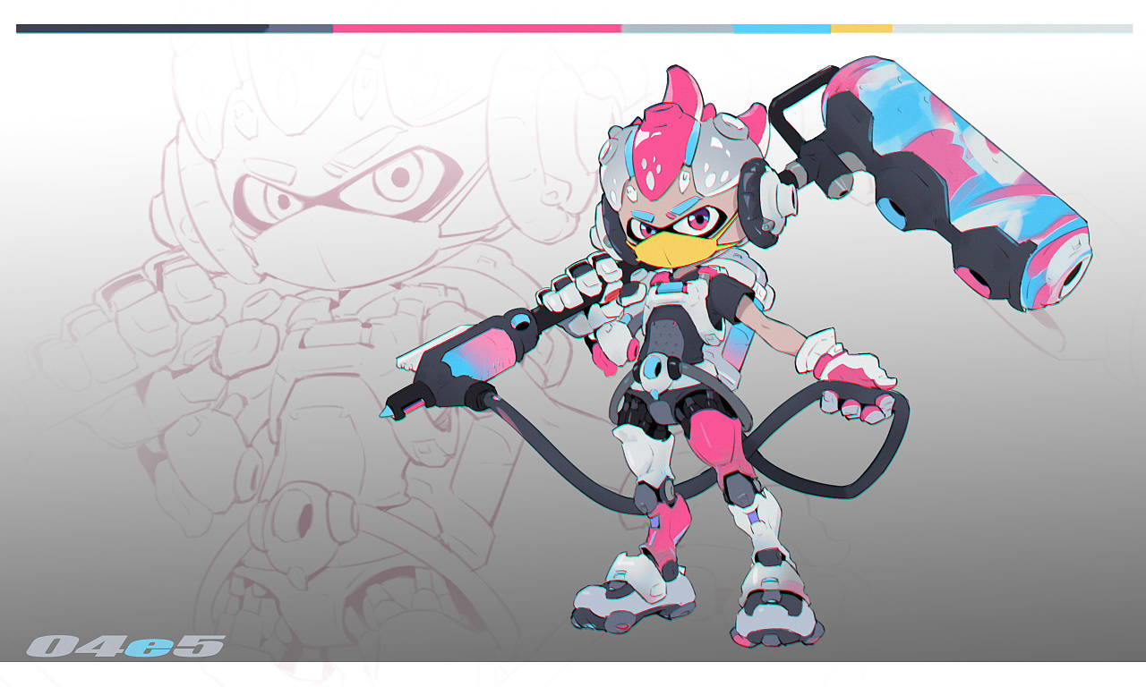 喷射战士 fan art