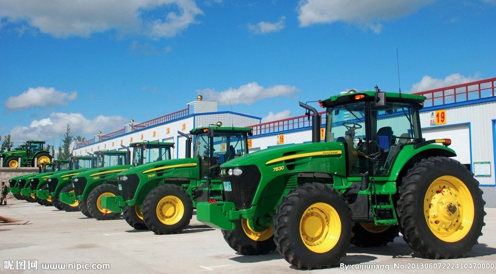 flat design | tractor 拖拉机