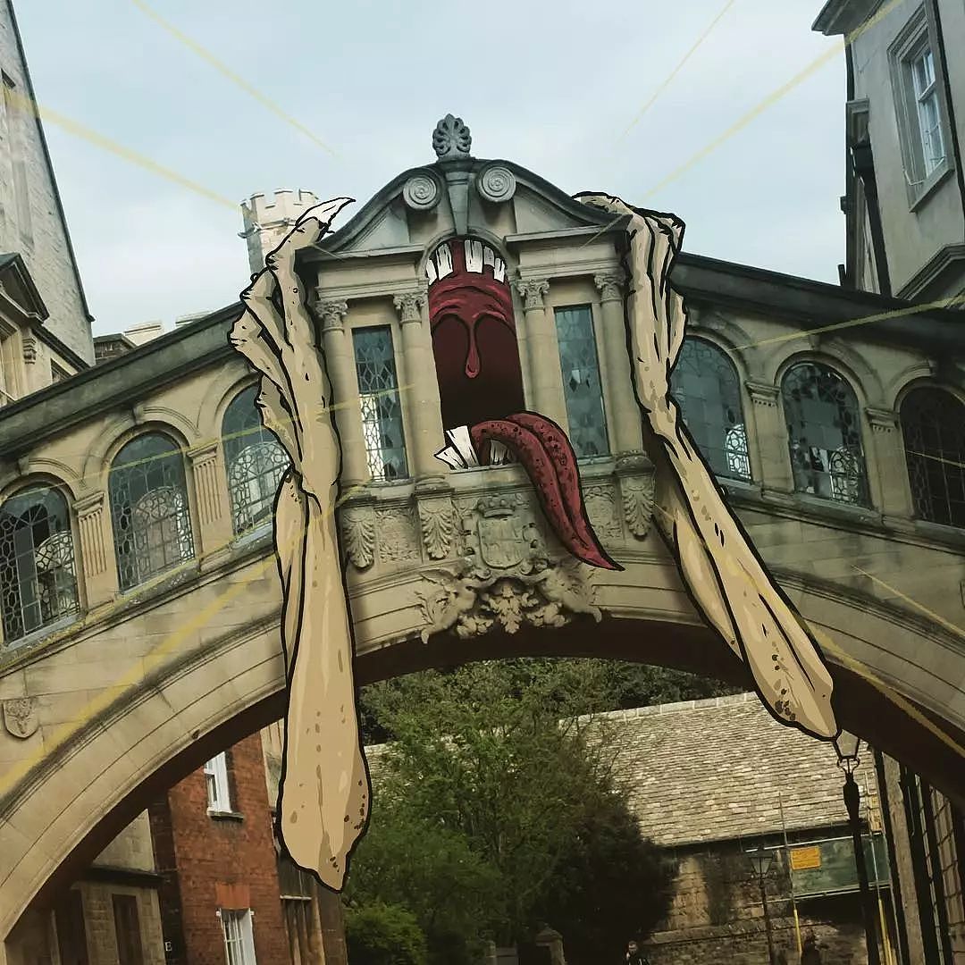 TA 的画笔下 光怪陆离 的世界。