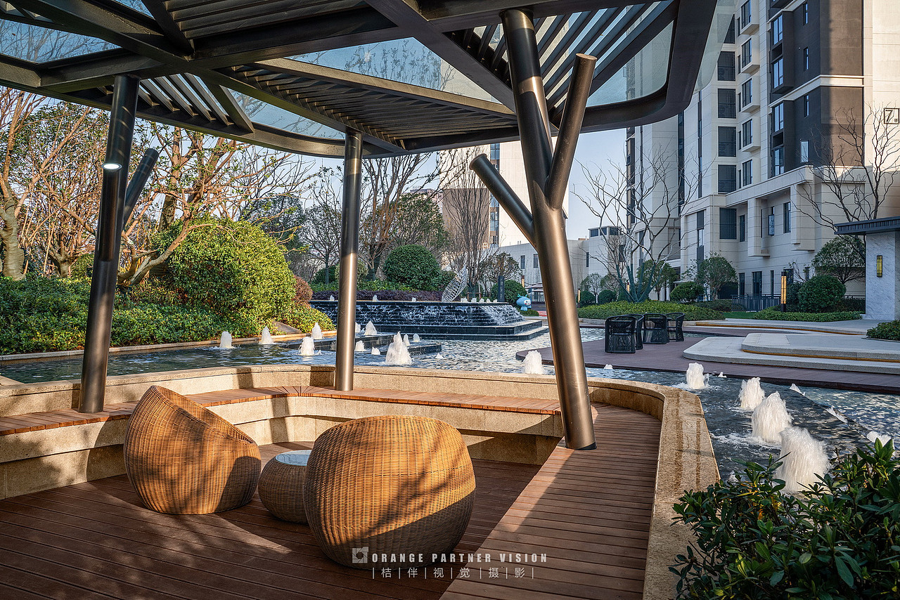 景观摄影:南昌龙湖·春江郦城 (大区)/桔伴视觉
