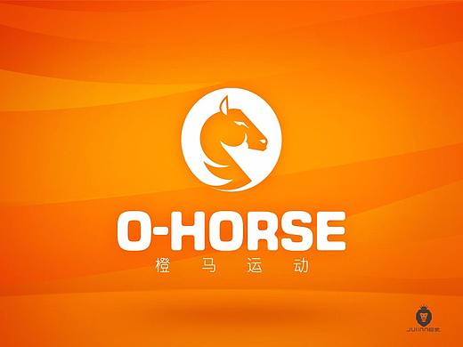 橙马运动LOGO设计
