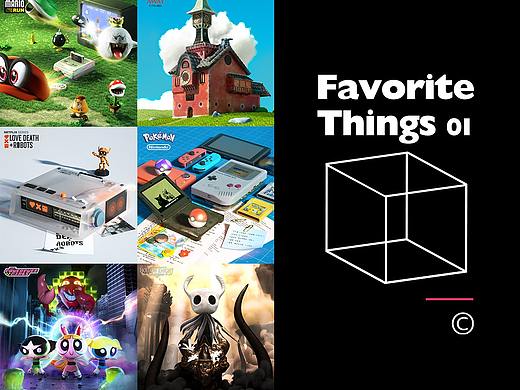 C4D #Favorite things 01