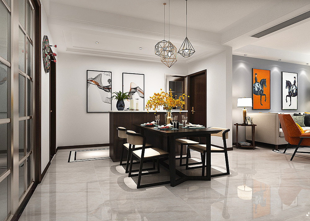 泰安绿地云水谣小区张先生装修赏析,浪漫居家简约风