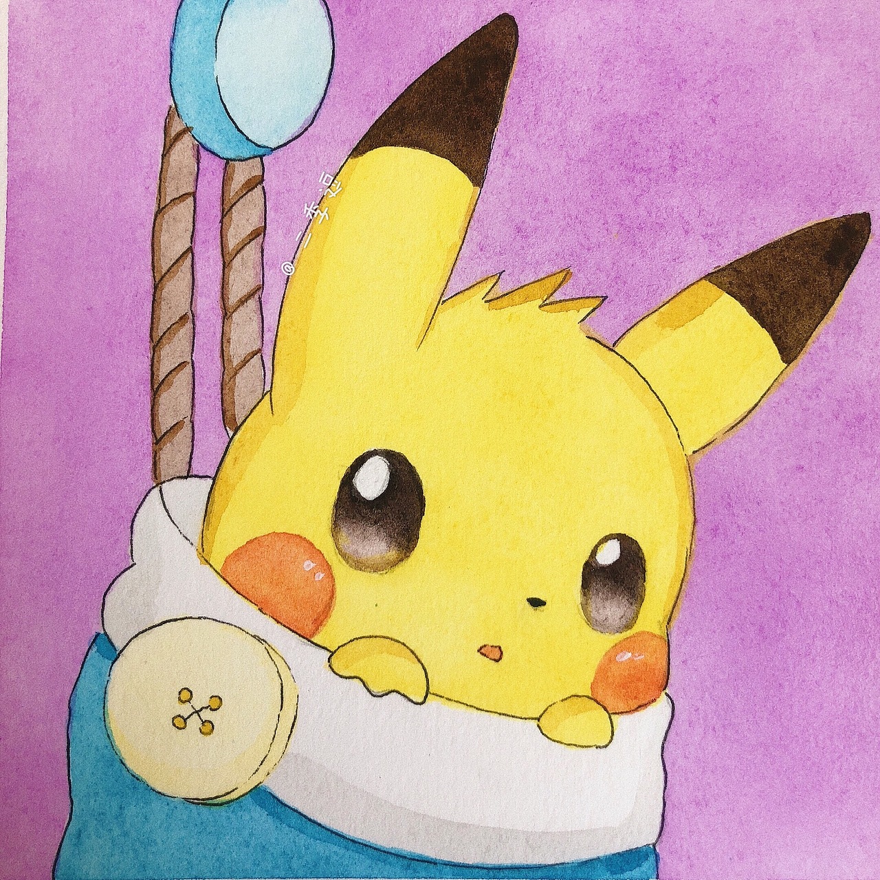 像皮卡丘有十万伏特 我对你十分心动（图ZMjcyNTUxOTI0） - 其他动漫 - 站酷设计师二季逗原创素材 - 站酷ZCOOL