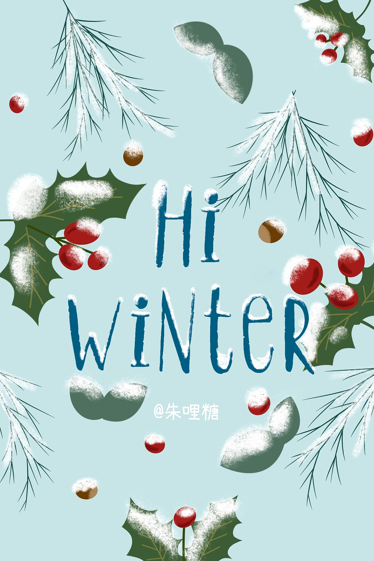 春夏秋冬花卉图案设计（图ZMTQ4NzcyMTky） - 商业插画 - 站酷设计师朱哩原创素材 - 站酷ZCOOL