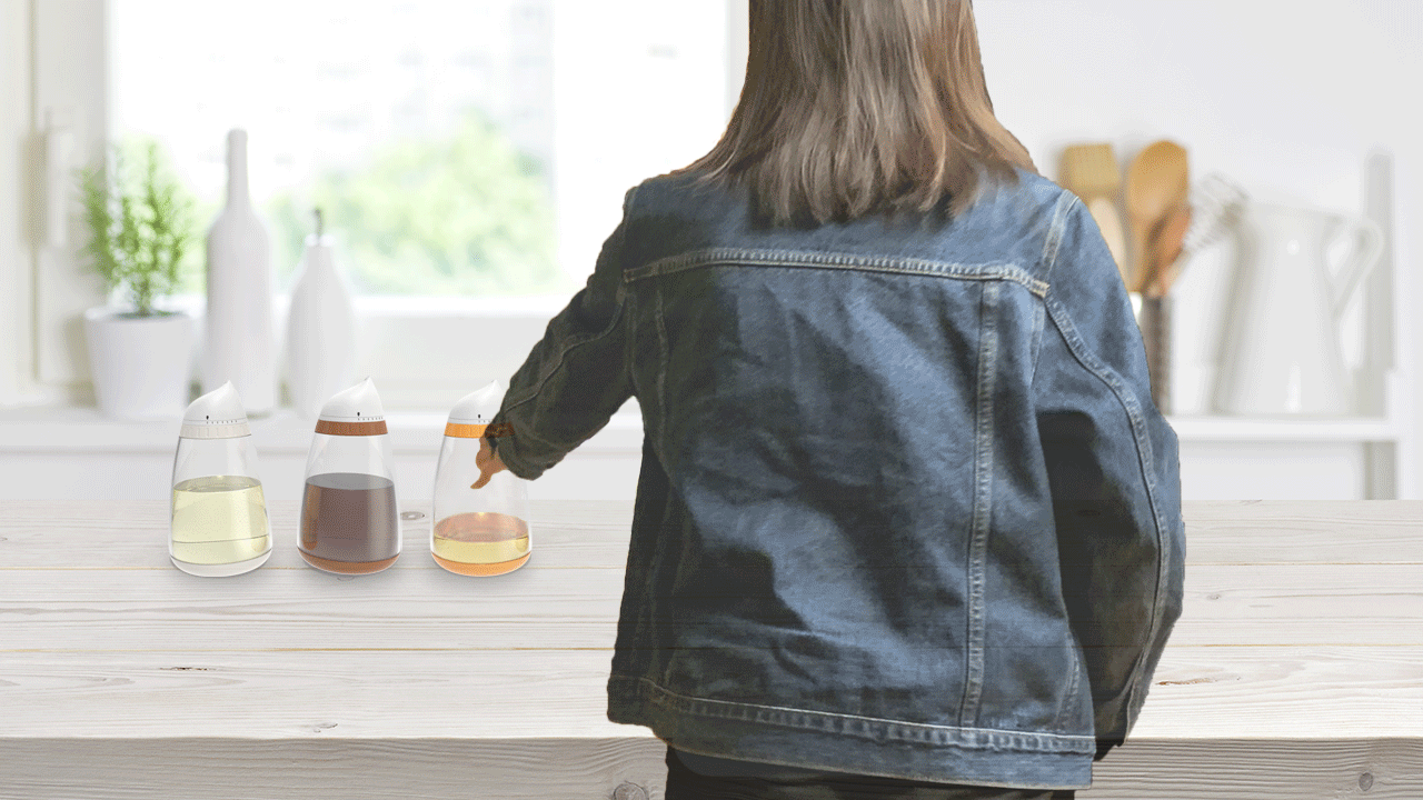 可轻松调节使用量的调料瓶-厨房神器