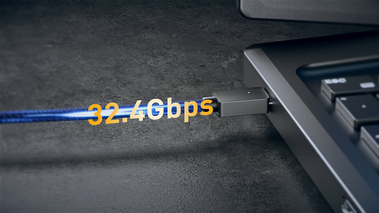 8K视频转接线Type-c 转DP视频