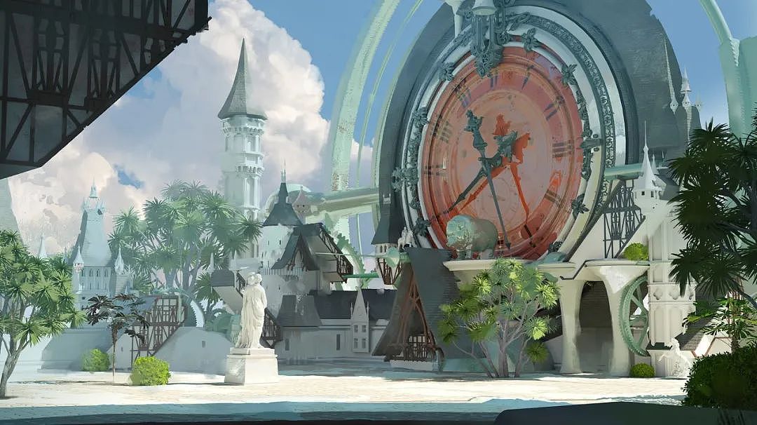 每天一幅作品，每一幅作品主体建筑都是3D模型（图ZMzE4ODIxNzYw） - 场景 - 站酷设计师萱和尧原创素材 - 站酷ZCOOL