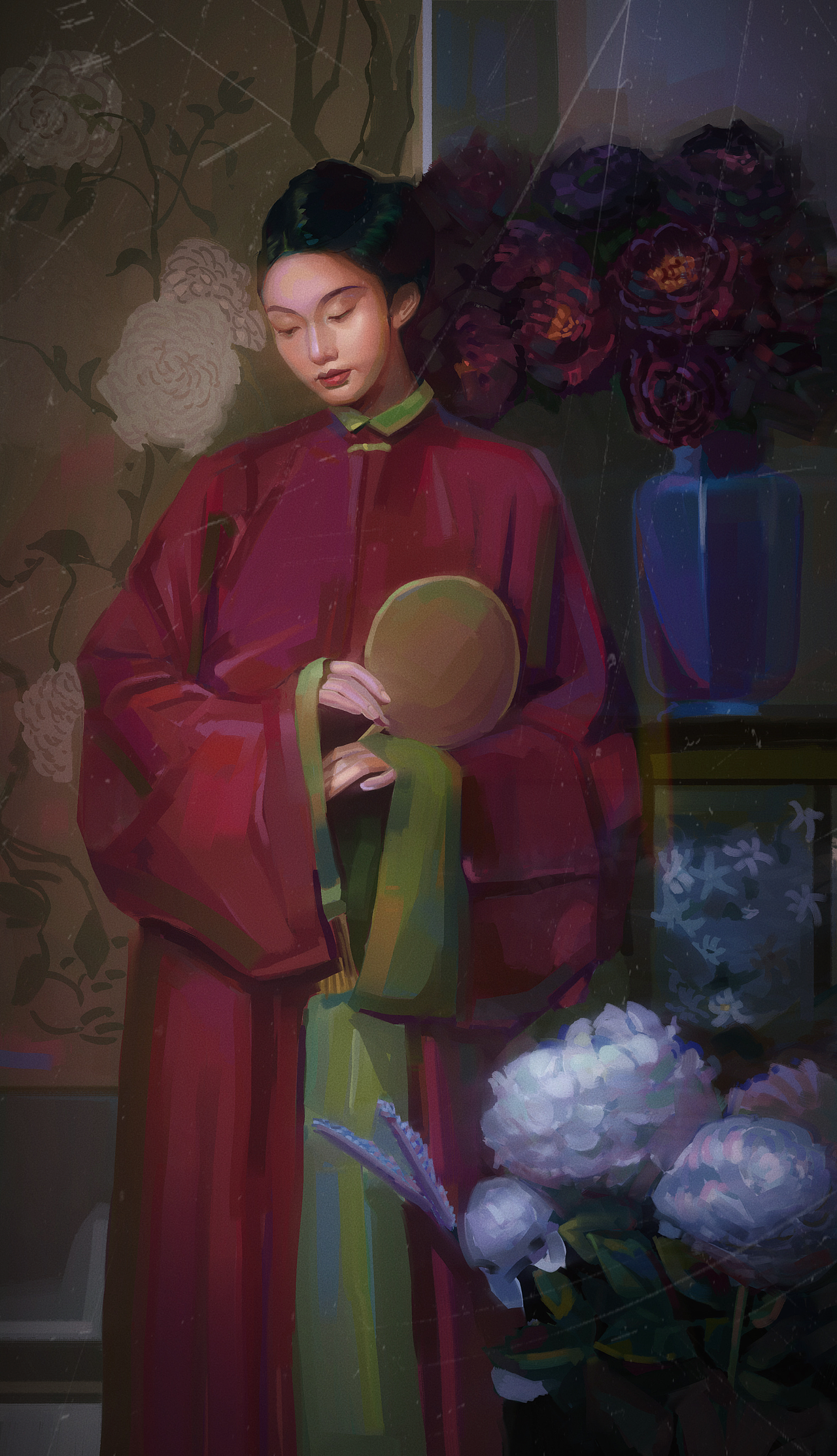 画中人（图ZMjkyNDU4ODAw） - 商业插画 - 站酷设计师夏至_Solstice原创素材 - 站酷ZCOOL