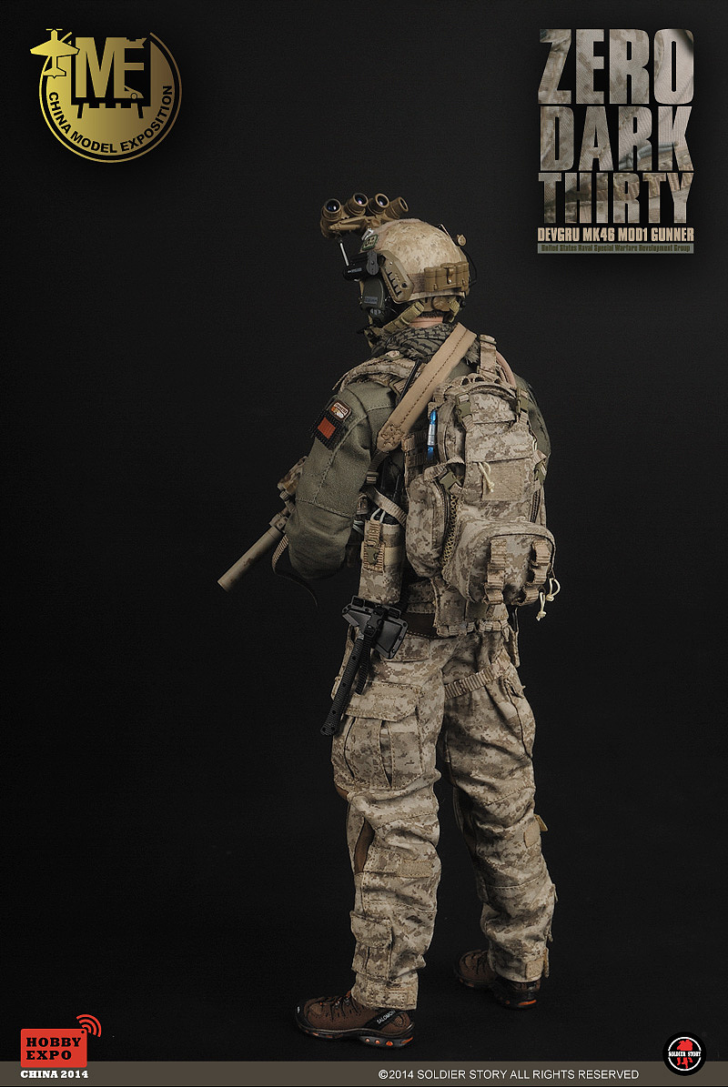 美军devgrumk46mod1机枪手猎杀本拉登