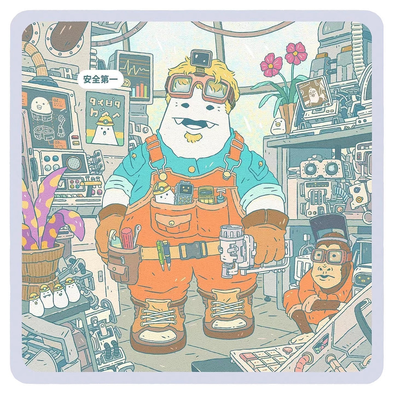 -动物工作站-（图ZMjc5MzgzODcy） - 创作习作 - 站酷设计师小清SJQing原创素材 - 站酷ZCOOL