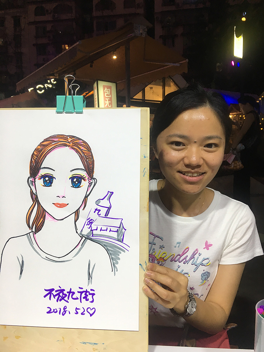 真人卡通漫画（图ZMTE1NDA3NjA4） - 绘画 - 站酷设计师ninili原创素材 - 站酷ZCOOL