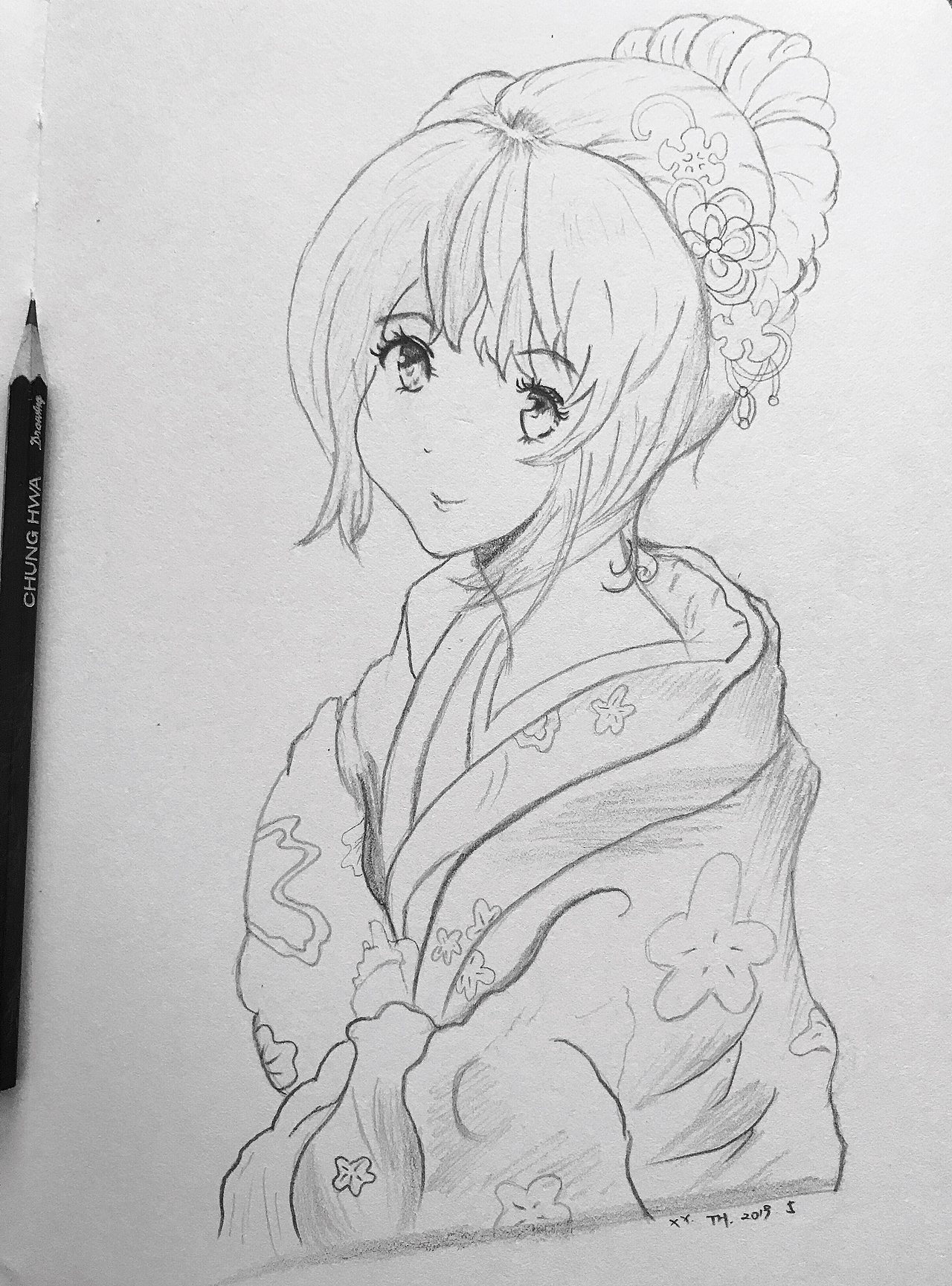 针管笔、彩铅作品【四】（图ZMTY1Nzk1Njgw） - 创作习作 - 站酷设计师英子手绘插画控原创素材 - 站酷ZCOOL