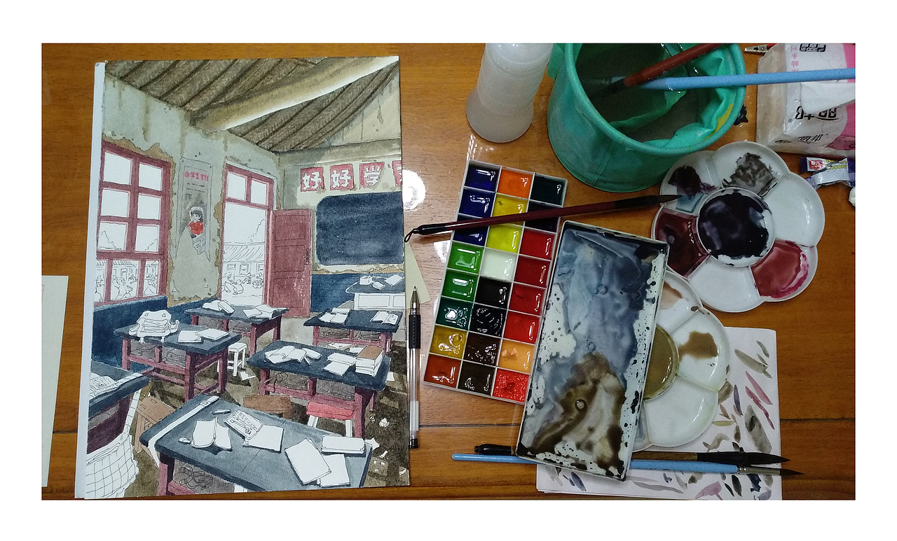 童年（图ZMTg4ODQ0MTI4） - 绘本 - 站酷设计师田间小仙原创素材 - 站酷ZCOOL