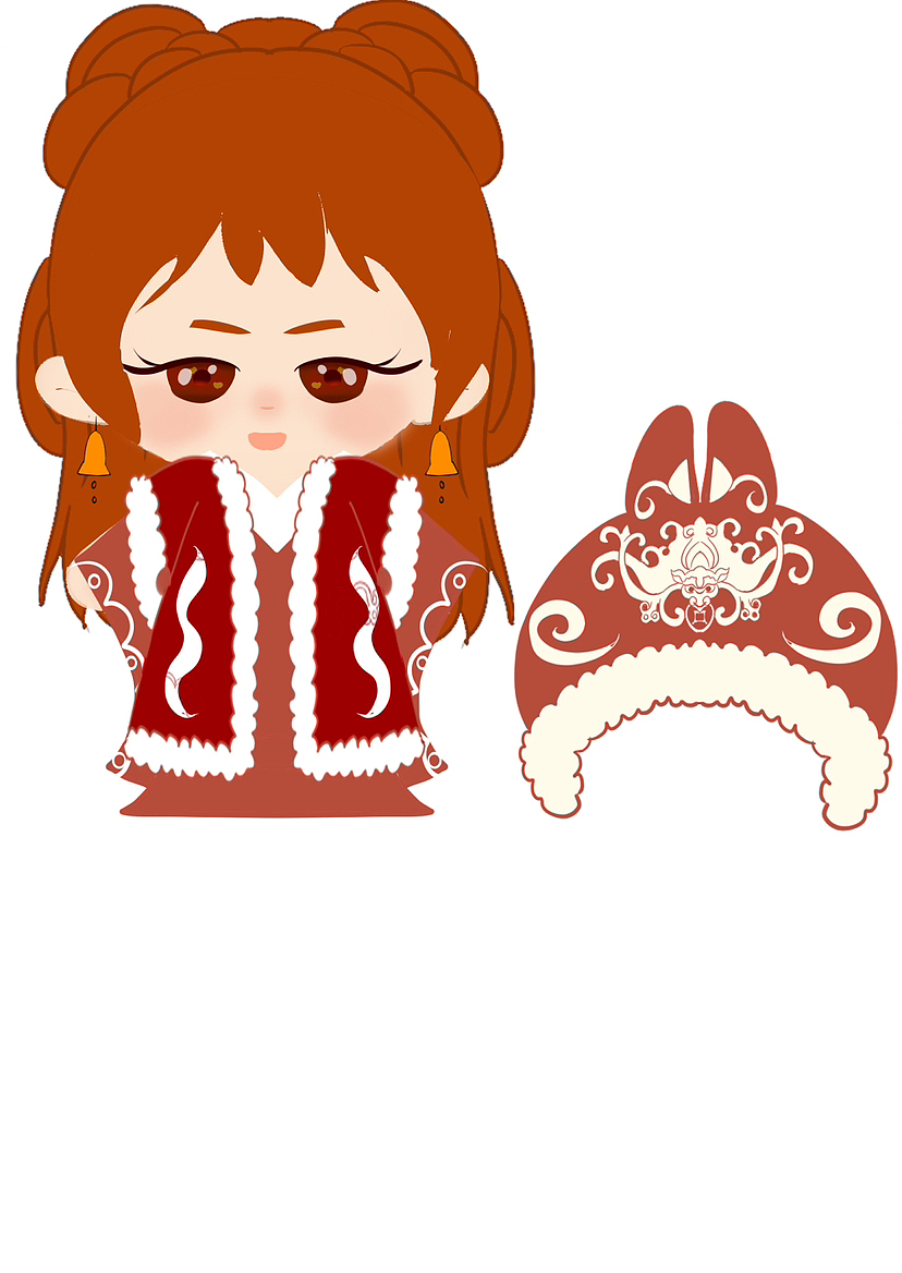 棉花娃娃 古典 传统 国风